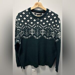 Only & Sons Christmas Crewneck Sweater - XL - Green